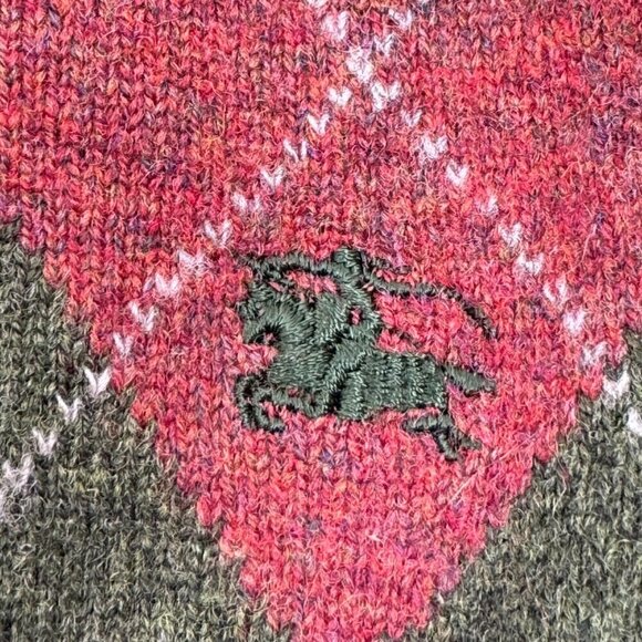Burberrys Vintage Pure Lambswool Sweater Unisex - Picture 8 of 9